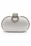 Flap oval shape clutch