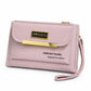 Dual Zip With Flap Pocket Hand Pouch