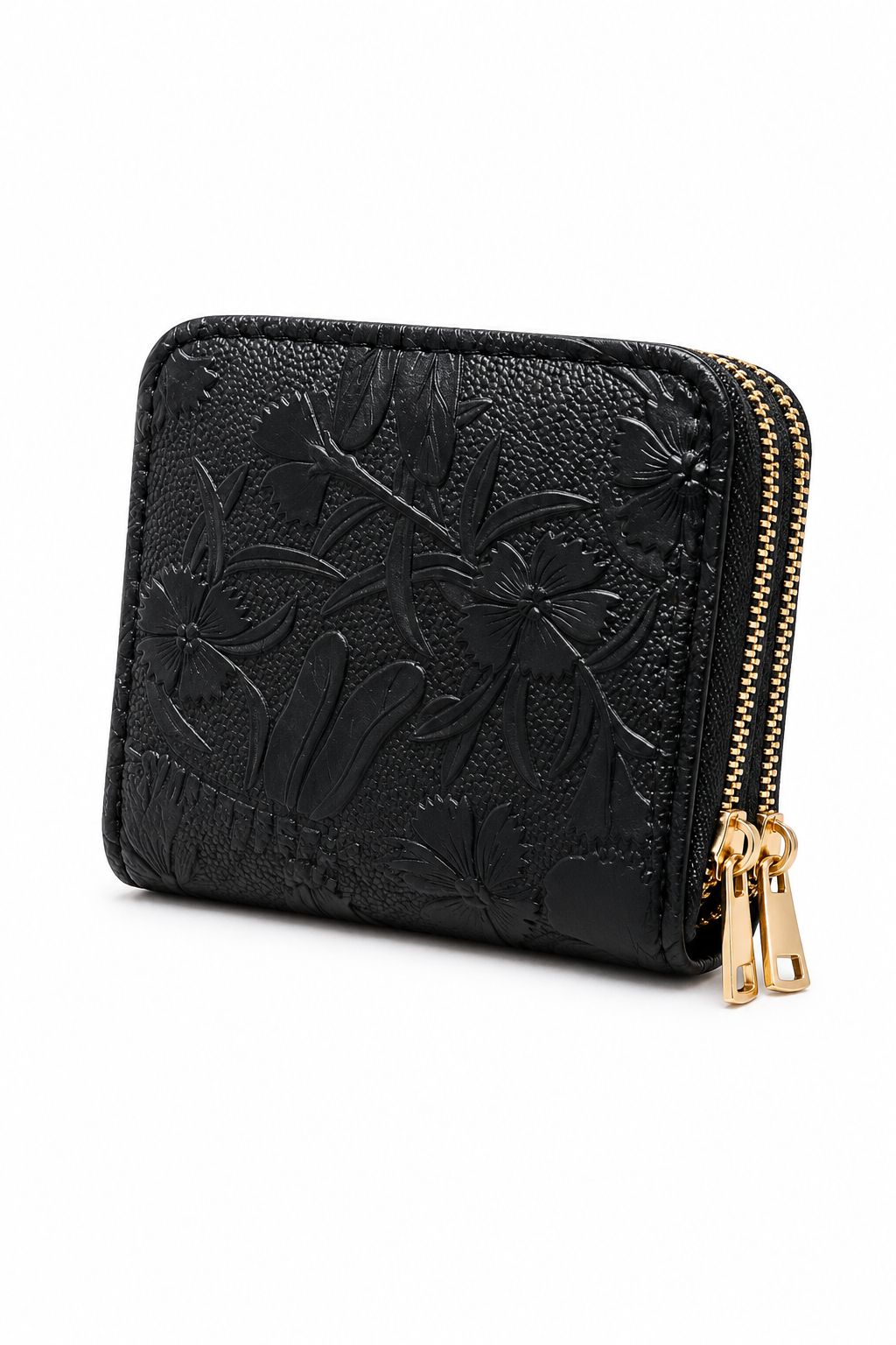Mini Card Holder and Cash Pouch Dual Zip