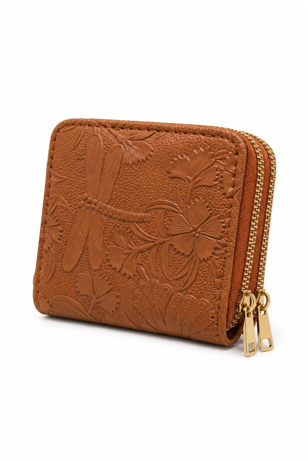 Mini Card Holder and Cash Pouch Dual Zip