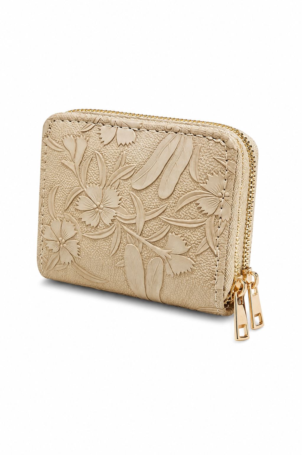Mini Card Holder and Cash Pouch Dual Zip