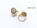 Xuping Fine Stone Round Halo Ring