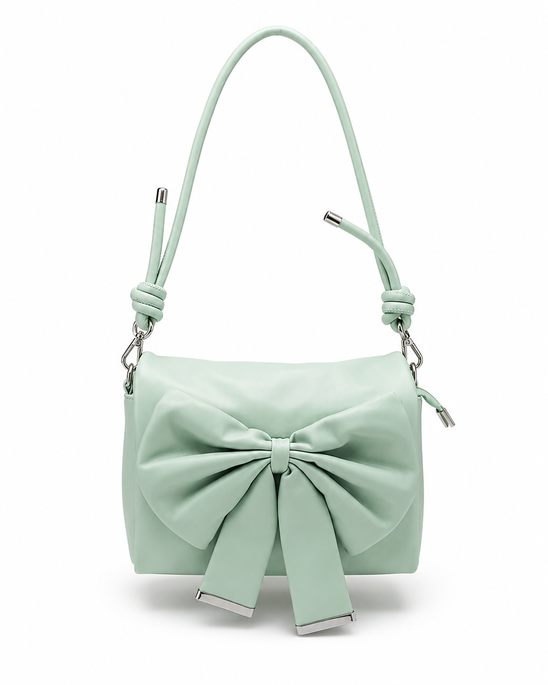 Ivory Bow Shoulder Bag