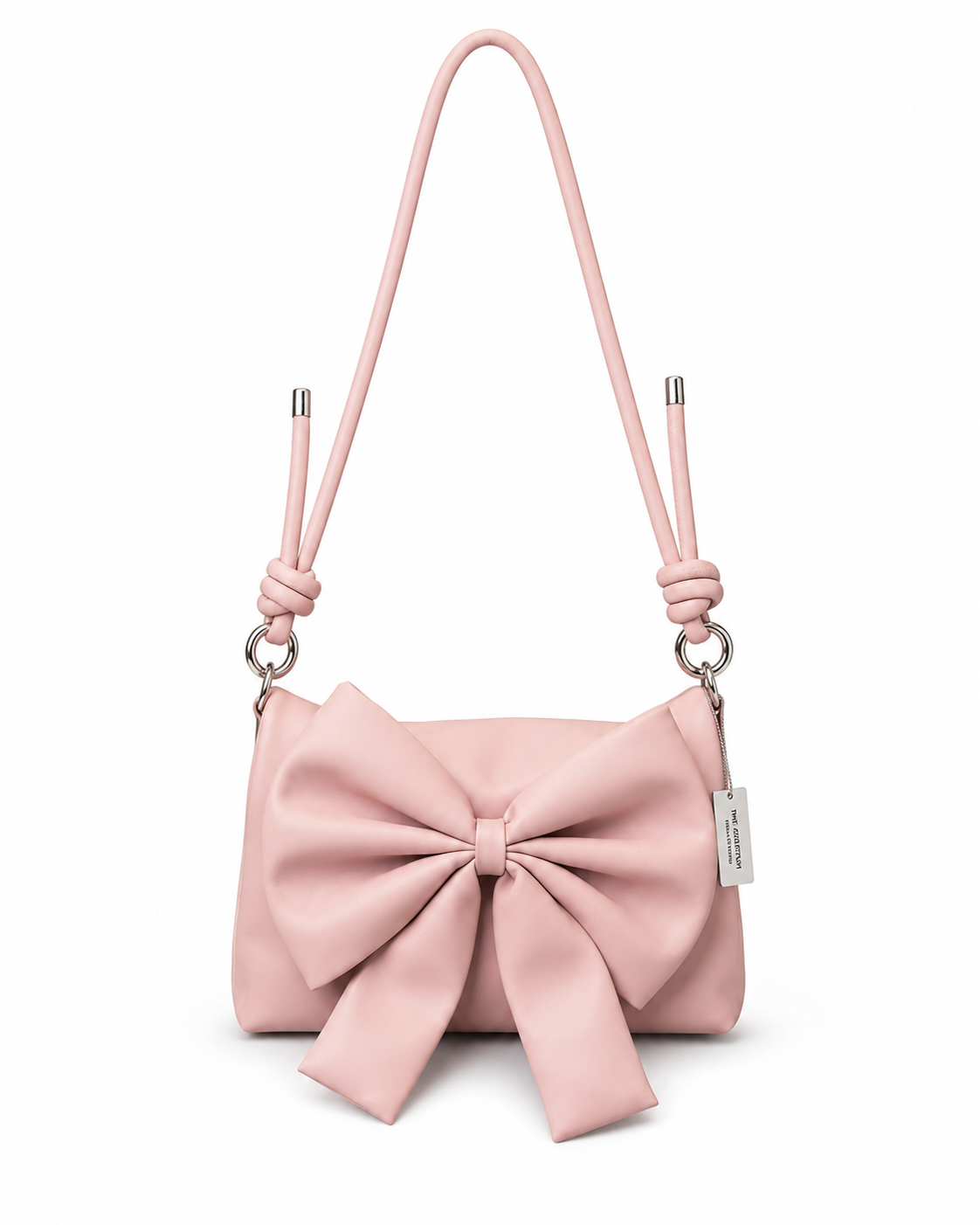 Ivory Bow Shoulder Bag