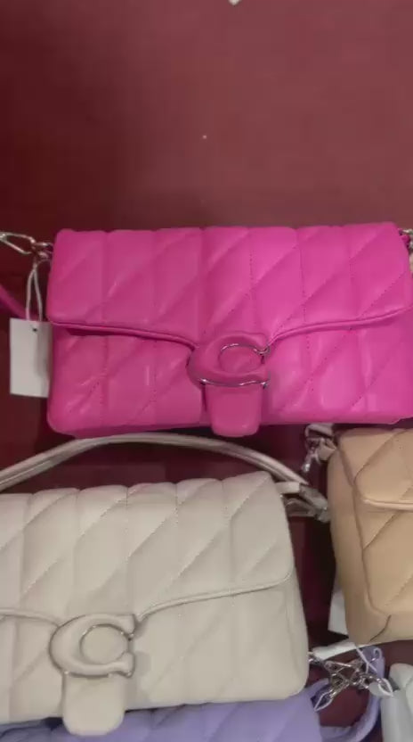 Luna Quilted Shoulder Bag